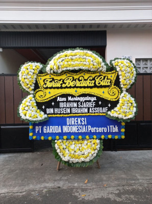 Papan Bunga Duka di Ternate Barat