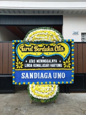 Papan Bunga Duka di Ternate Barat